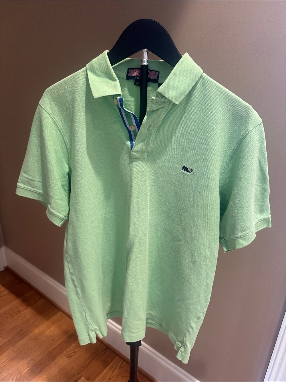 Vineyard Vines Bright Mint Green Short-Sleeve Polo